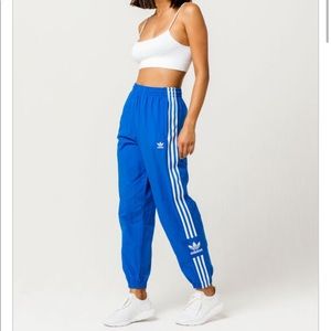 ADIDAS Lock Up Blue Womens Track Pants